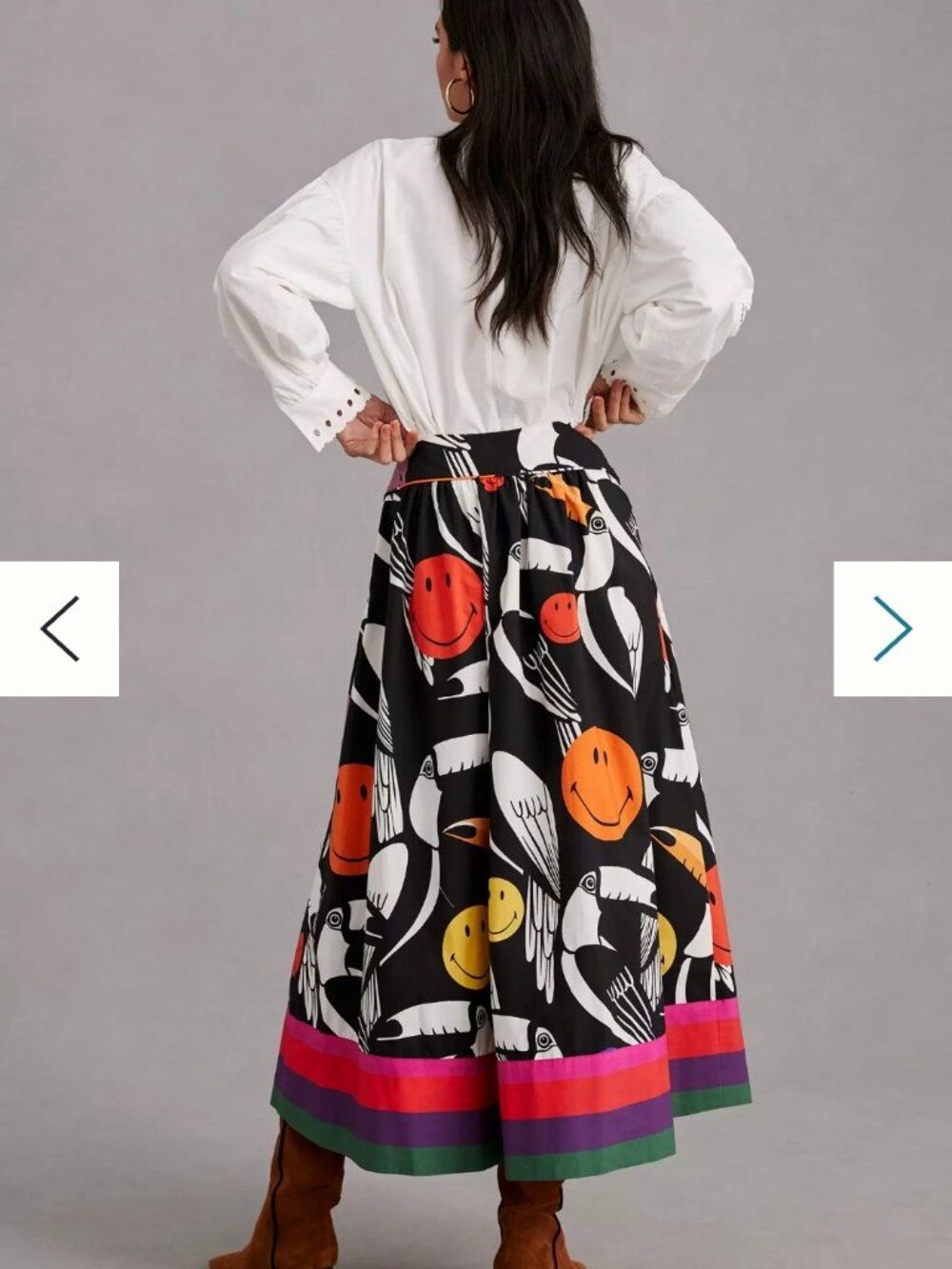 Farm Rio Smiley Skirt - Picture 3 of 5